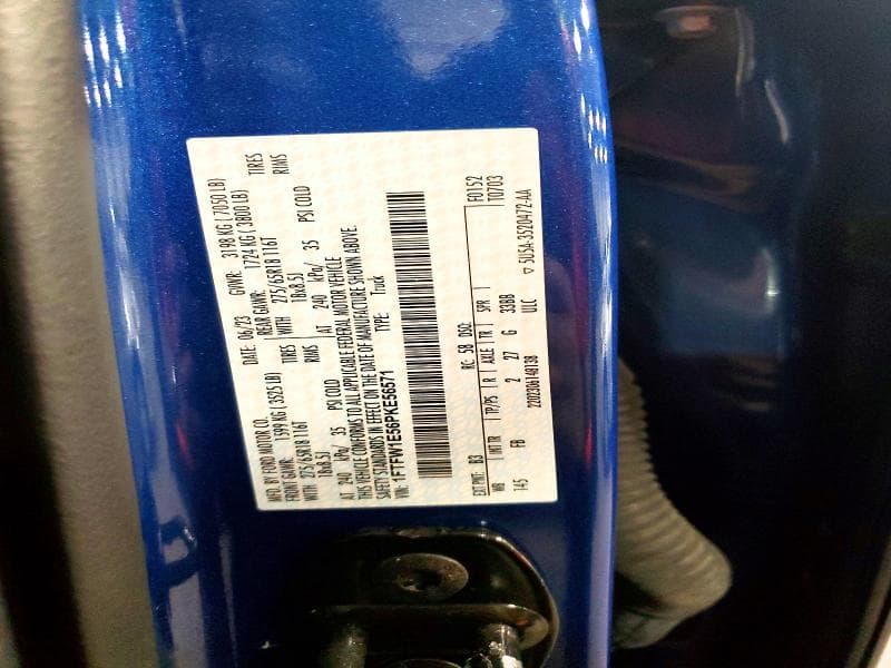 2023 FORD F150 SUPERCREW SUPERCREW 12