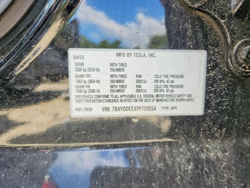2023 TESLA MODEL Y 13