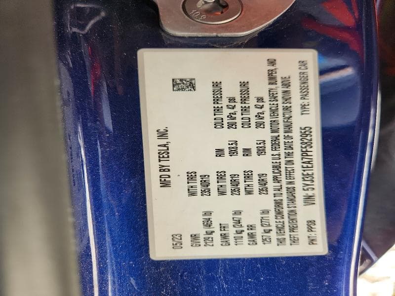2023 TESLA MODEL 3 12