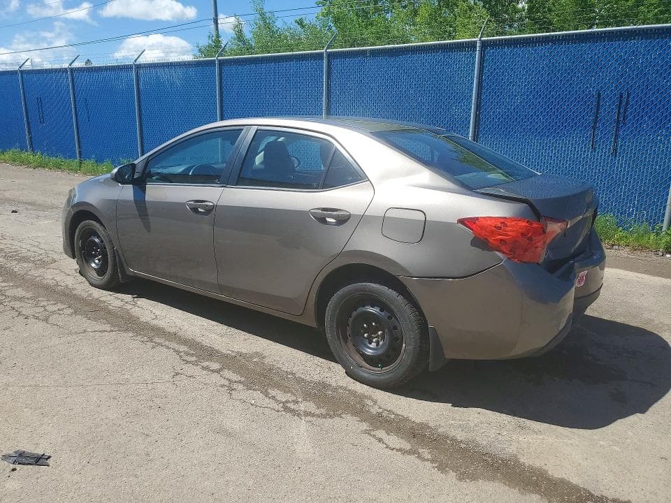 2018 TOYOTA COROLLA L L 2