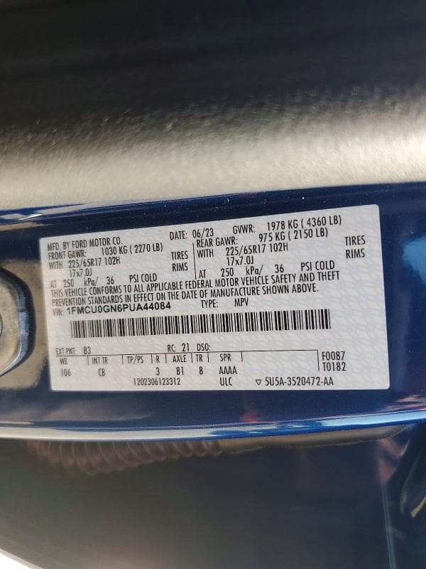 2023 FORD ESCAPE ACTIVE ACTIVE 14