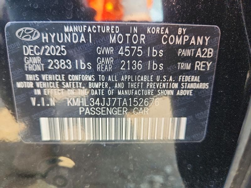 2026 HYUNDAI SONATA HYBRID SEL 13
