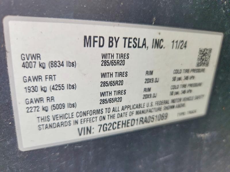 2024 TESLA CYBERTRUCK 12