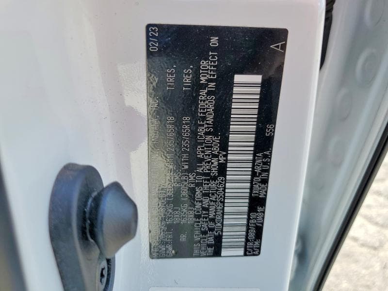 2023 TOYOTA HIGHLANDER LE 14