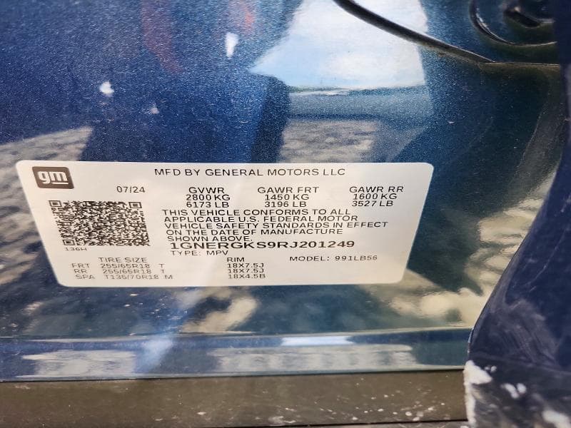 2024 CHEVROLET TRAVERSE LT 13