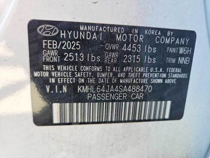 2025 HYUNDAI SONATA SEL 12