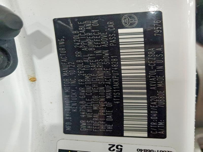 2023 TOYOTA CAMRY SE SE 13