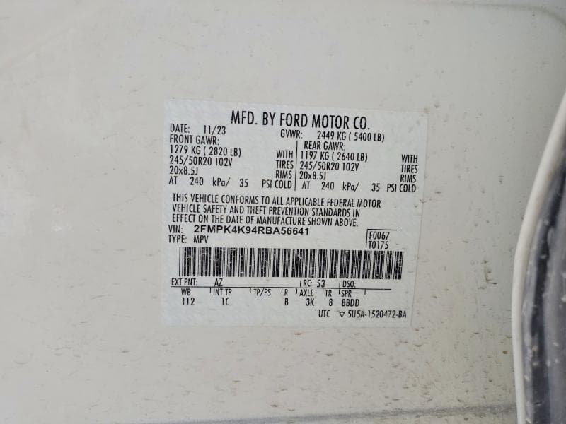 2024 FORD EDGE TITANIUM 13