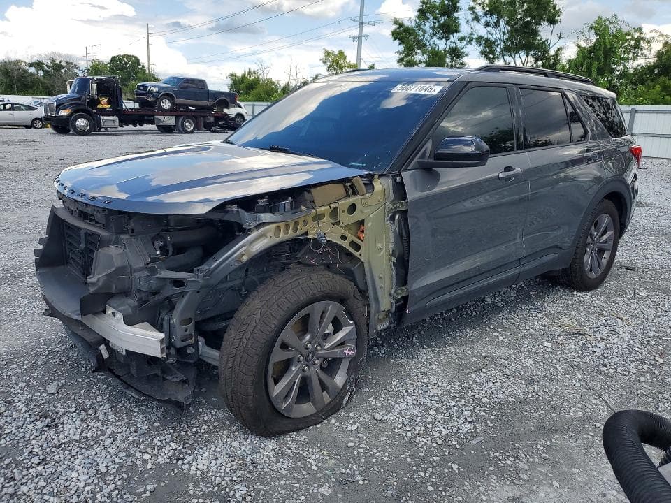 2022 FORD EXPLORER XLT 1
