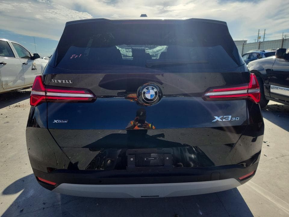 2025 BMW X3 30 XDRIVE 30 XDRIVE 6