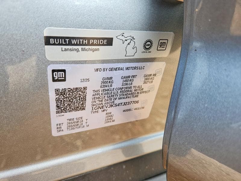 2026 CHEVROLET TRAVERSE Z71 Z71 13