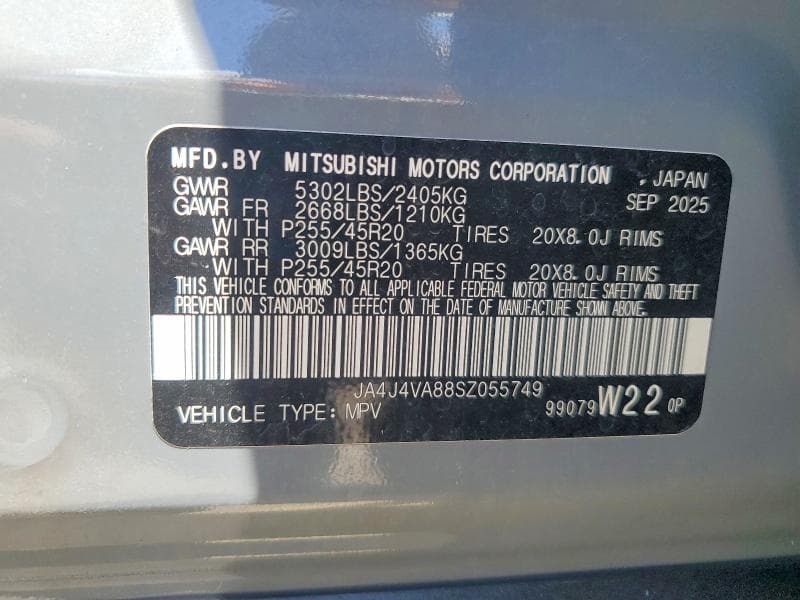 2025 MITSUBISHI OUTLANDER SE 13