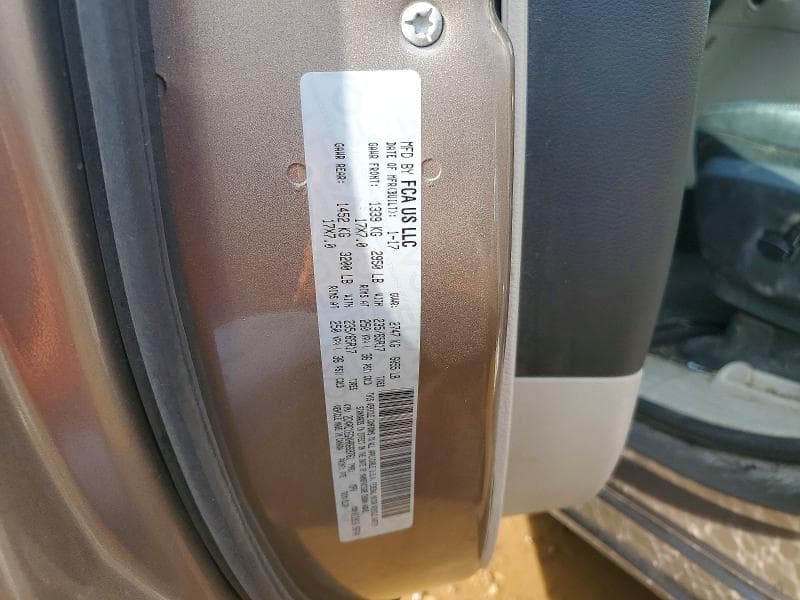 2017 CHRYSLER PACIFICA TOURING L PLUS 13