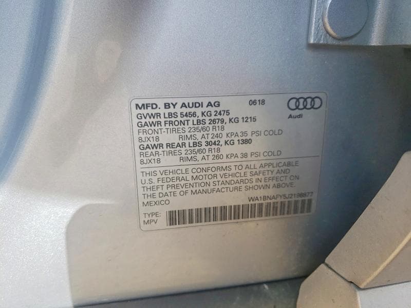 2018 AUDI Q5 PREMIUM PLUS 13