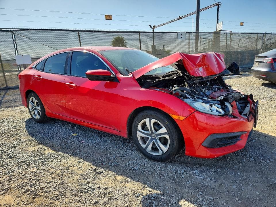 2017 HONDA CIVIC LX 4