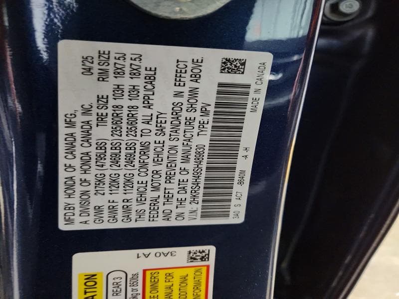 2025 HONDA CR-V EX EX 13