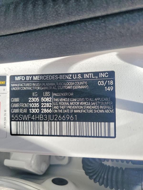 2018 MERCEDES-BENZ C 350E 12