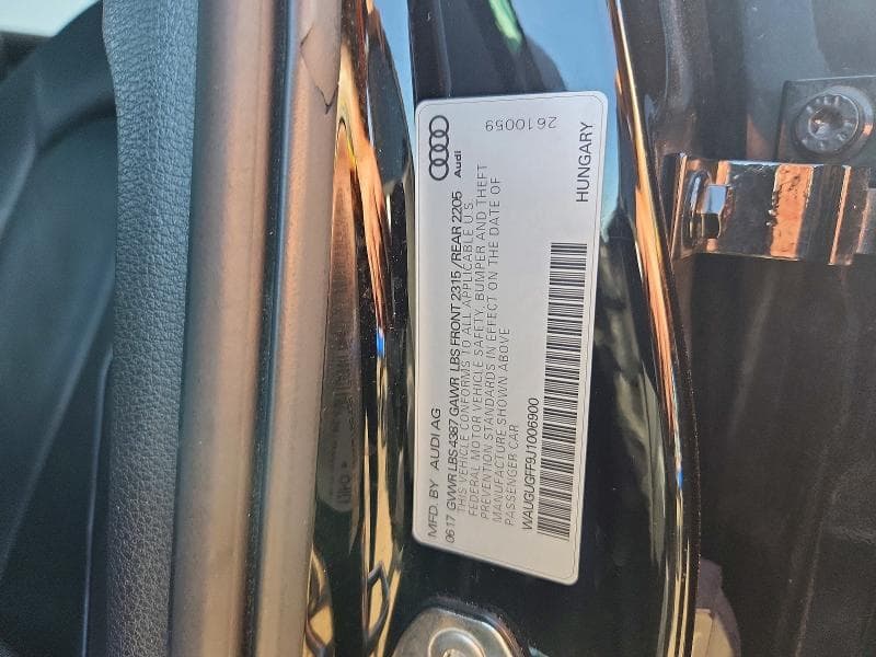 2018 AUDI A3 PREMIUM PLUS 12