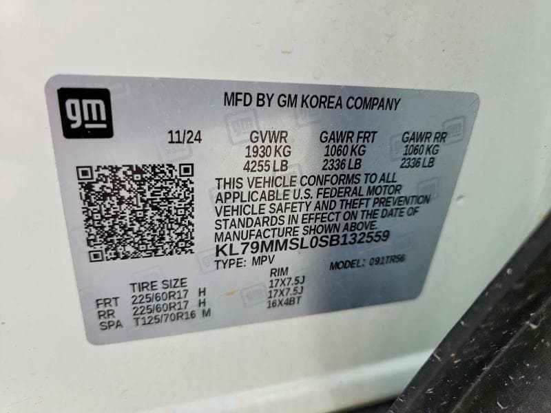 2025 CHEVROLET TRAILBLAZER LS 13