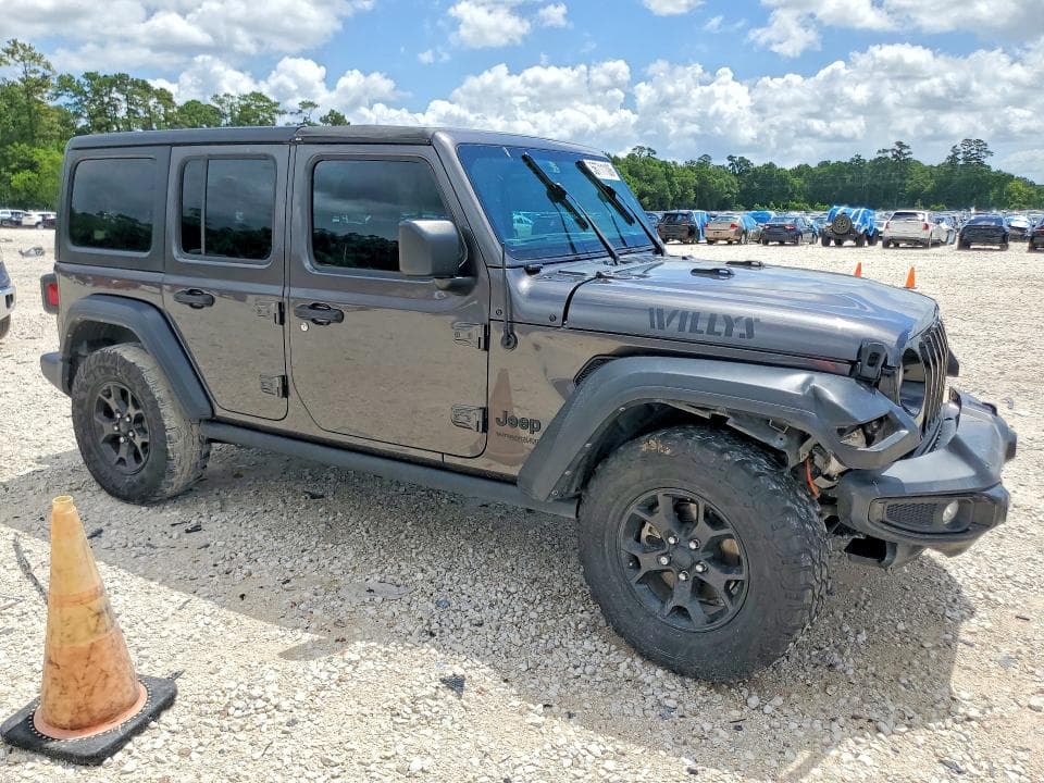 2021 JEEP WRANGLER UNLIMITED SPORT 4