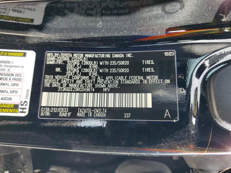 2024 LEXUS NX 350 F SPORT HANDLING F SPORT HANDLING 14