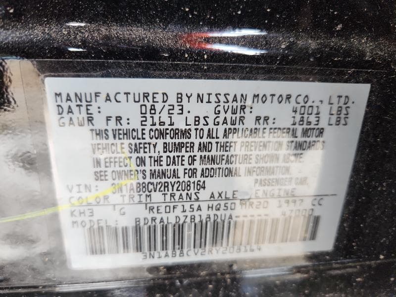 2024 NISSAN SENTRA SV 12
