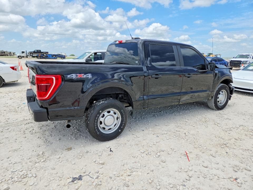 2022 FORD F150 4WD3.3L V6 FFV CREW CAB SUPER CAB 3