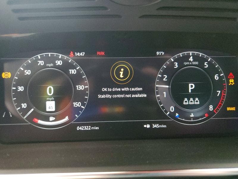 2020 LAND ROVER RANGE ROVER HSE 9