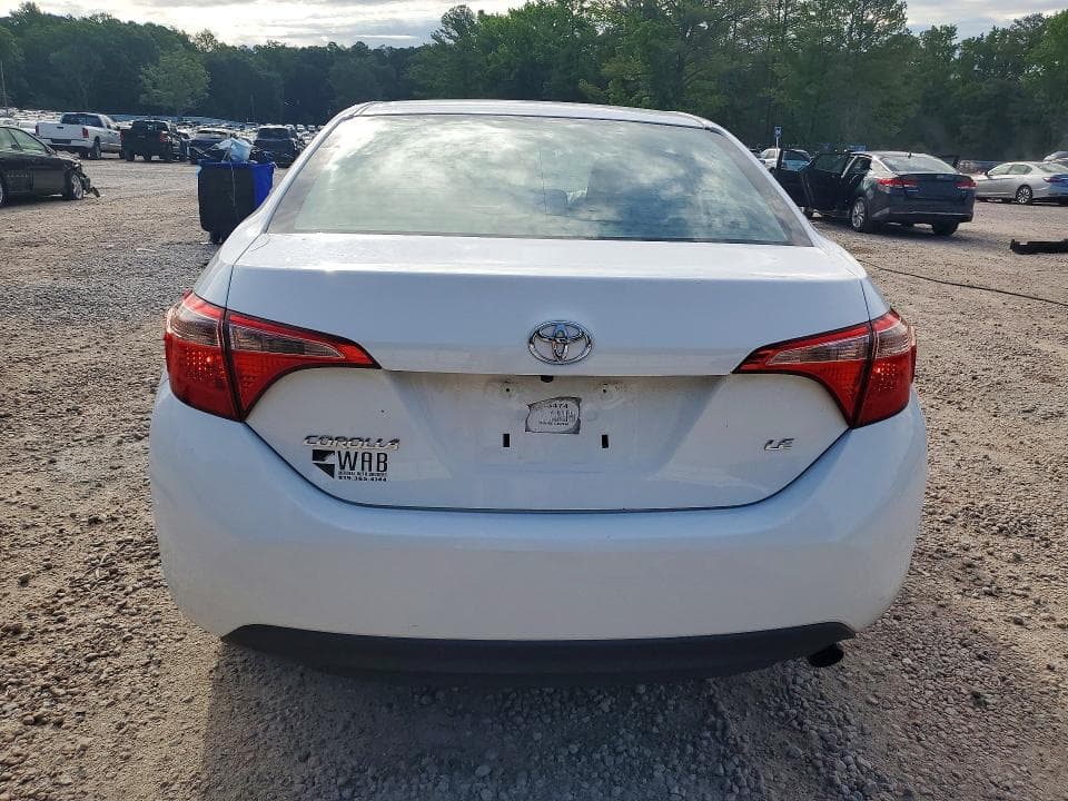2017 TOYOTA COROLLA LE LE 6