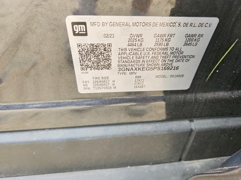 2023 CHEVROLET EQUINOX LT LT 13