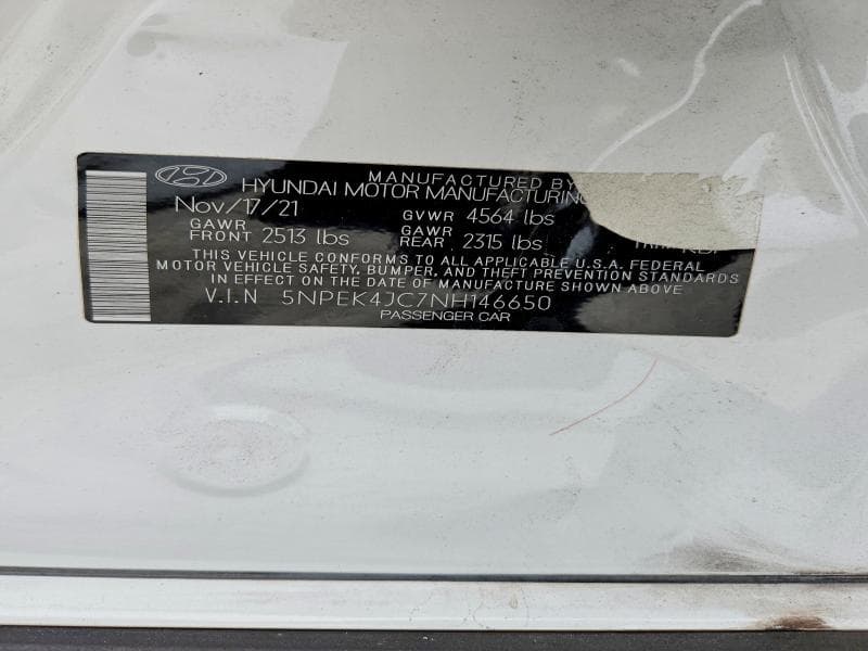 2022 HYUNDAI SONATA N LINE N LINE 12