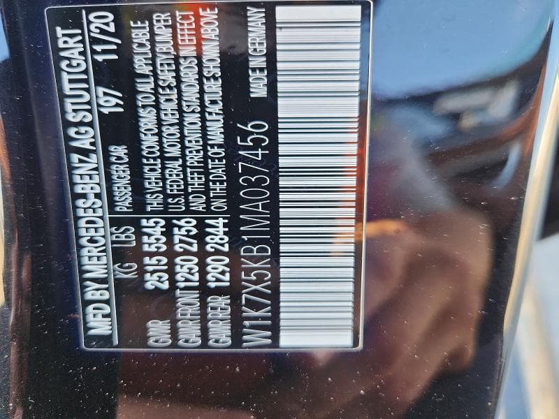 2021 MERCEDES-BENZ AMG GT 43 43 12