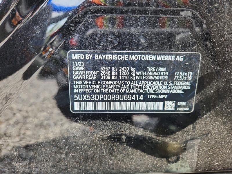 2024 BMW X3 XDRIVE30I XDRIVE30I 14