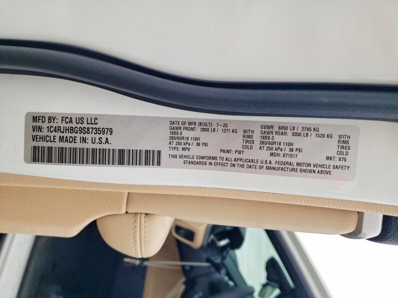 2025 JEEP GRAND CHEROKEE LIMITED LIMITED 14