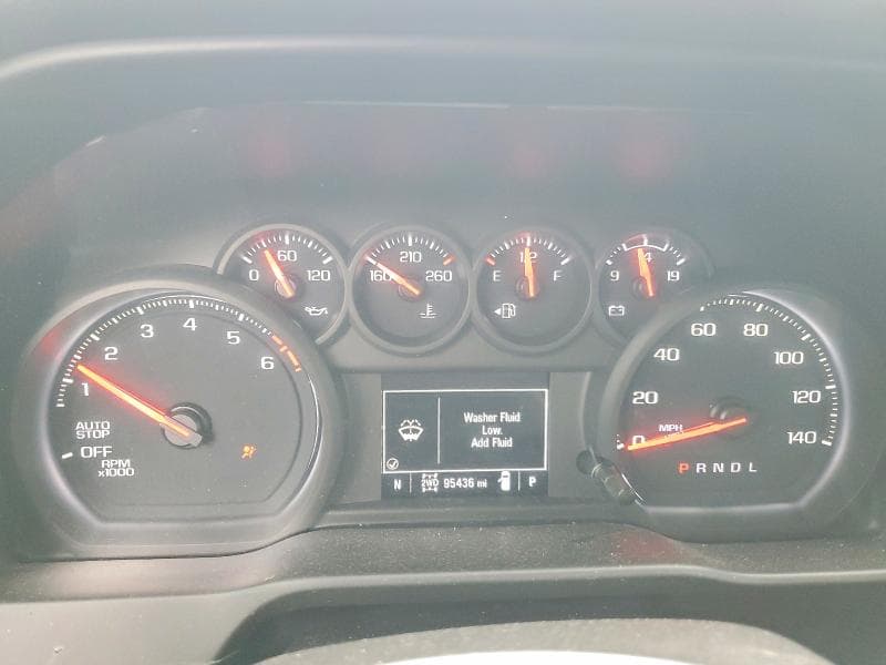 2021 CHEVROLET SILVERADO K1500 CUSTOM K1500 CUSTOM 9