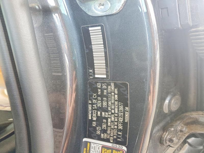 2025 KIA K4 LX 12
