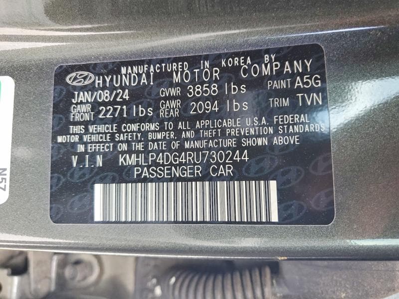 2024 HYUNDAI ELANTRA LIMITED LIMITED 13
