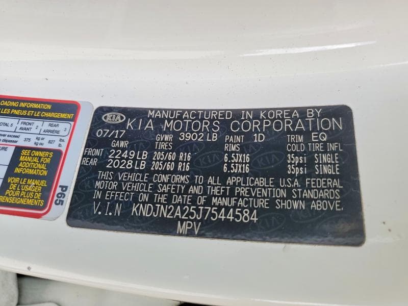 2018 KIA SOUL BASE BASE 13