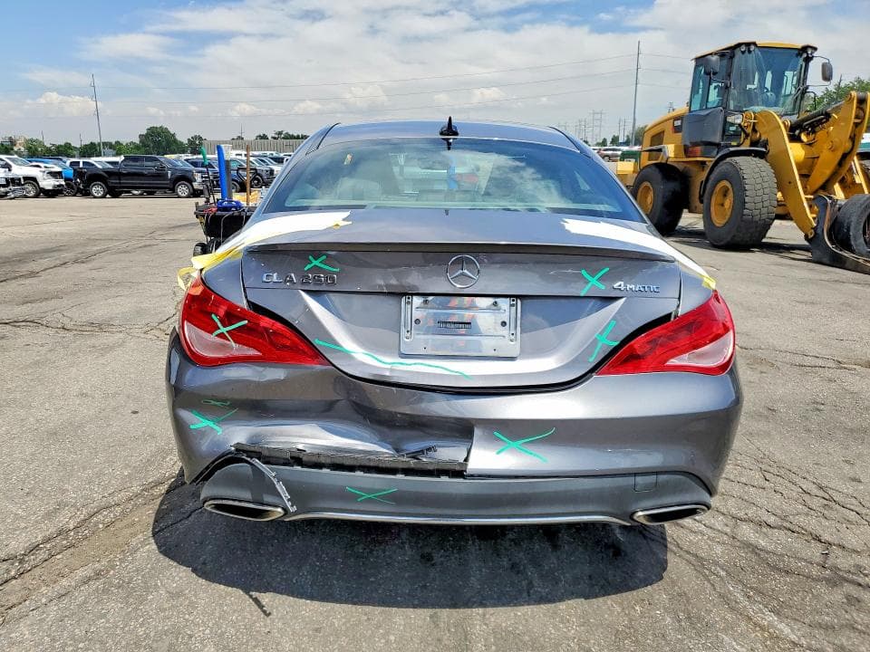2018 MERCEDES-BENZ CLA 250 4MATIC 6
