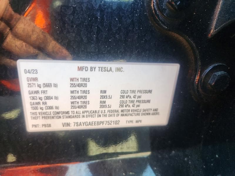 2023 TESLA MODEL Y 12