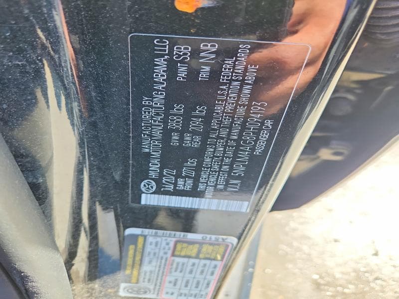 2023 HYUNDAI ELANTRA SEL SEL 13