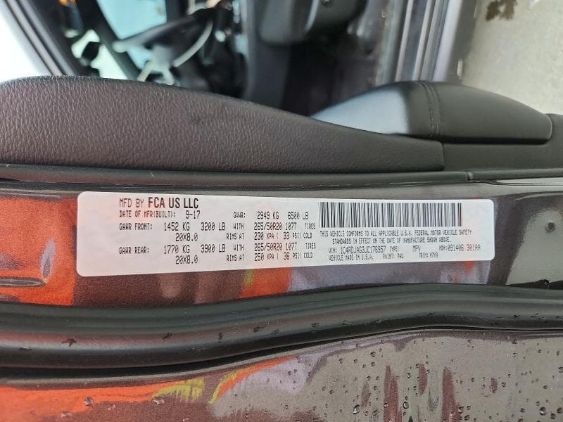 2018 DODGE DURANGO SXT 13