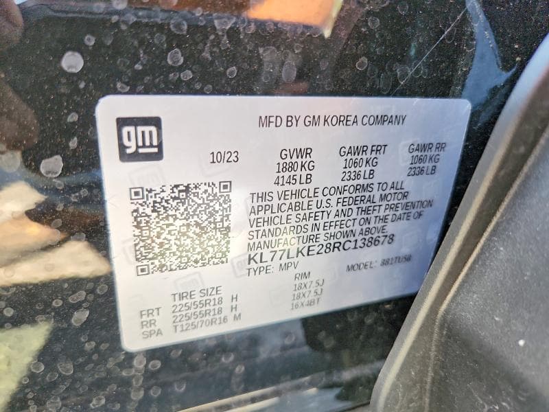 2024 CHEVROLET TRAX ACTIV 13