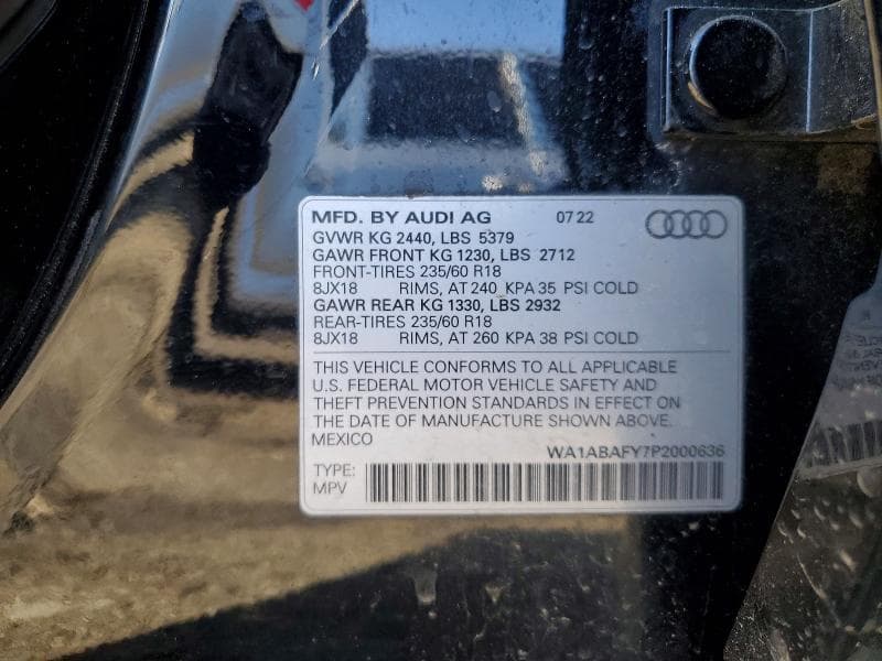 2023 AUDI Q5 PREMIUM 40 12