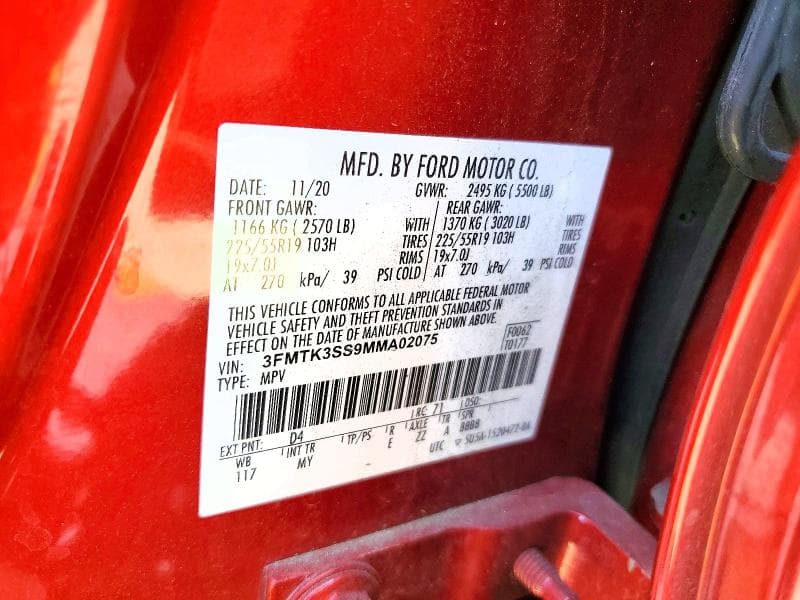 2021 FORD MUSTANG MACH-E PREMIUM 13