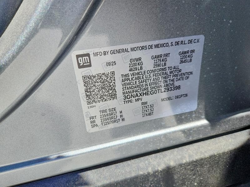 2026 CHEVROLET EQUINOX LT LT 13