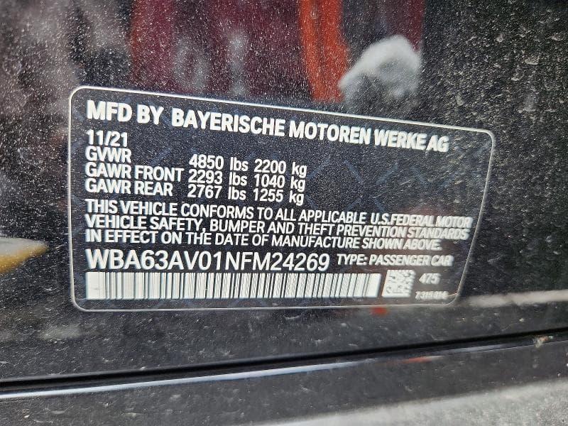 2022 BMW 430I GRAN COUPE GRAN COUPE 12