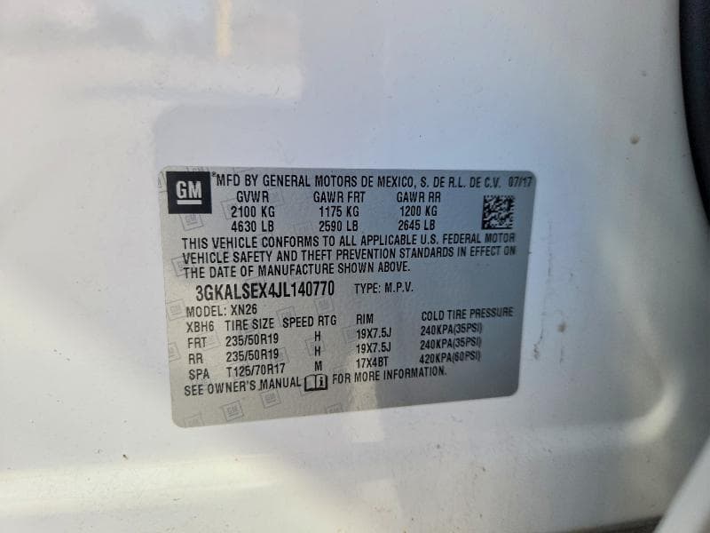 2018 GMC TERRAIN DENALI DENALI 13