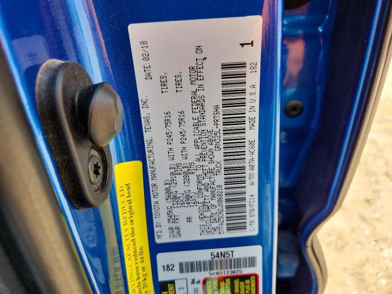 2018 TOYOTA TACOMA SR5 V6 13