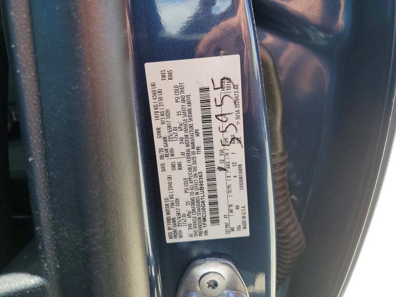 2020 FORD ESCAPE SE 13
